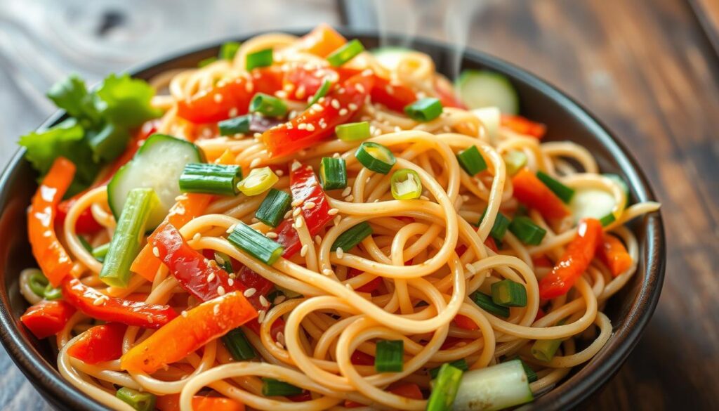 asian sesame pasta salad