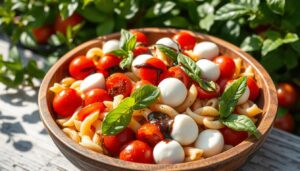 caprese pasta salad