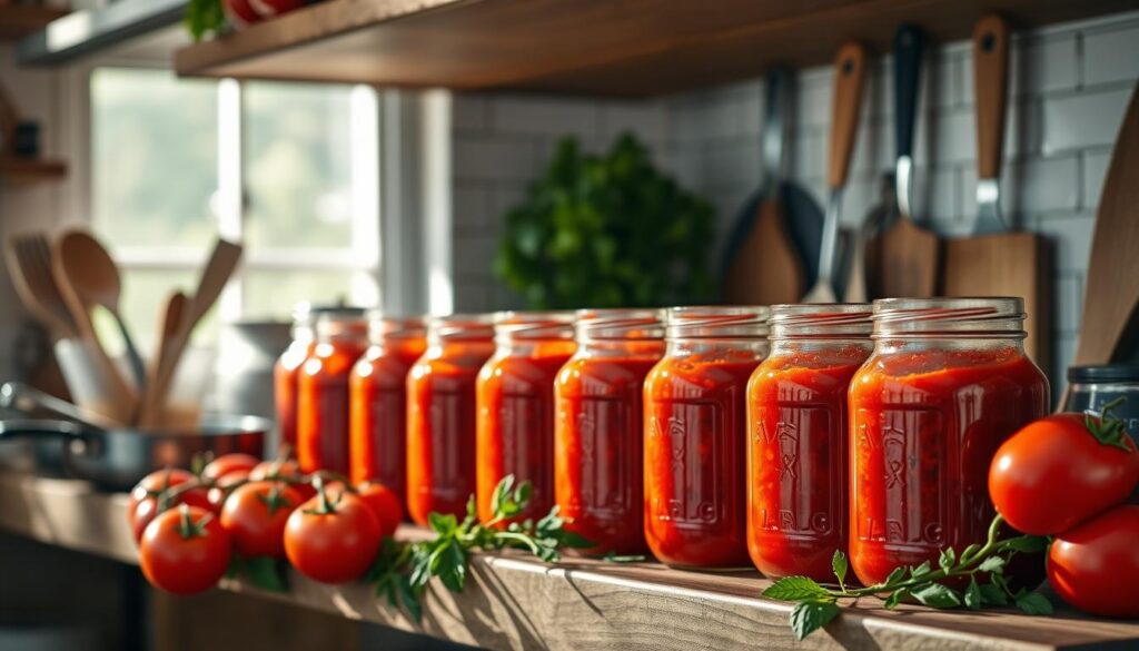 homemade marinara sauce storage