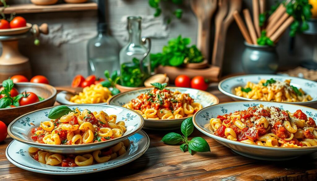 italian fusilli pasta dishes