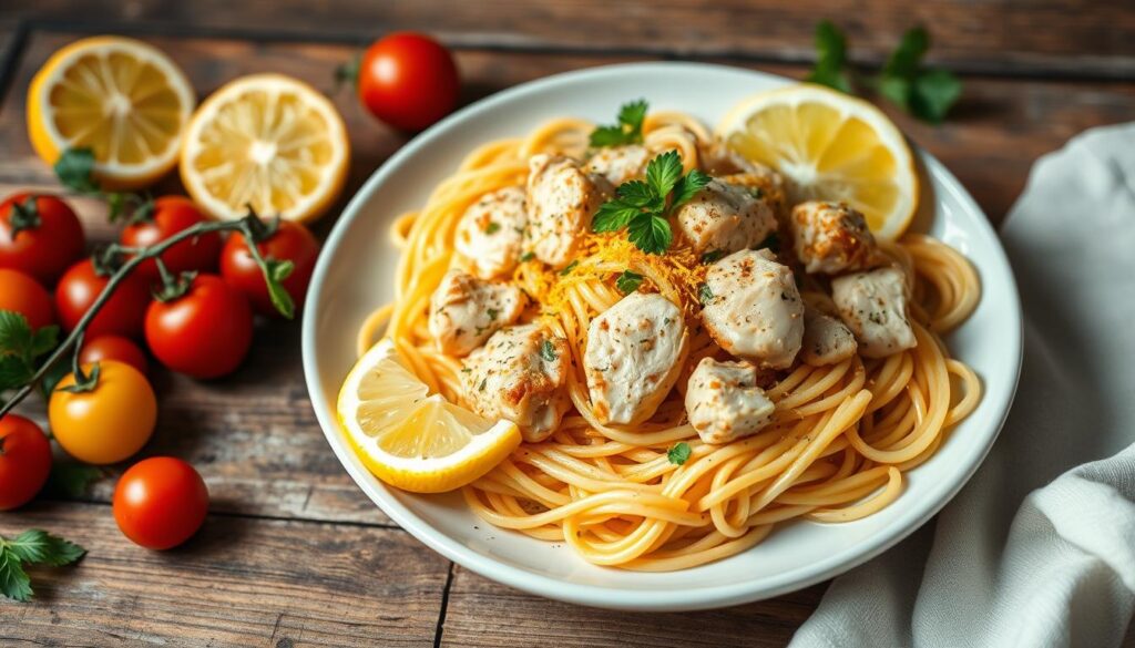 lemon chicken pasta