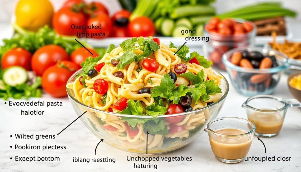 pasta salad mistakes