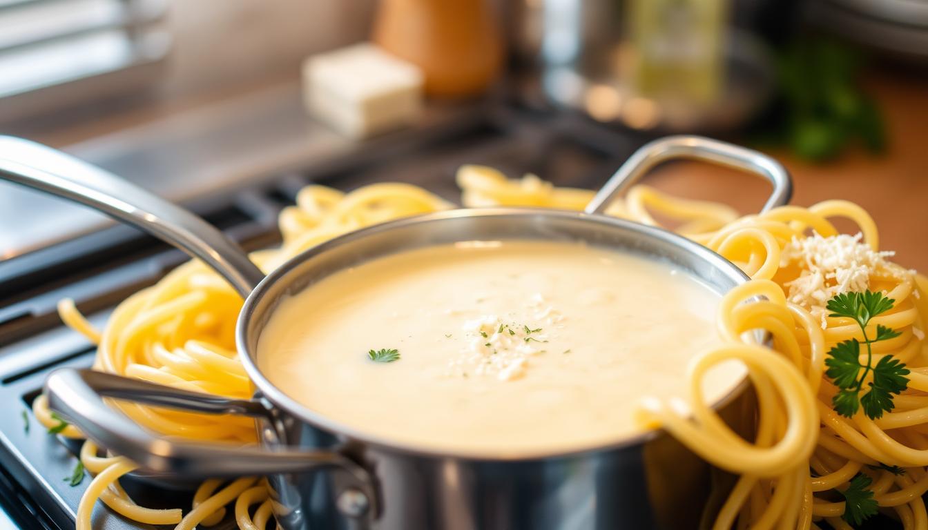 simple cheese sauce for pasta