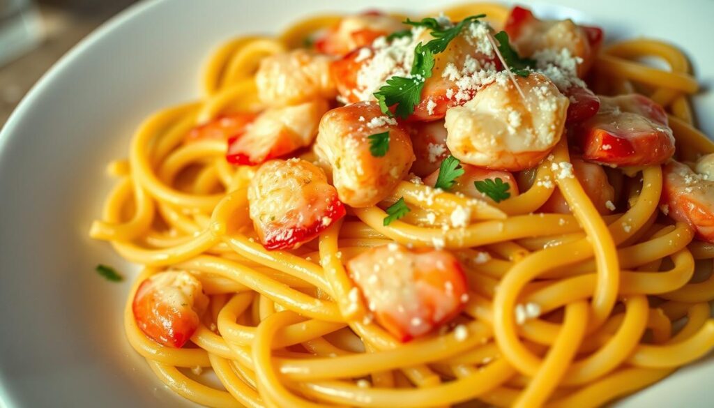 lobster linguine